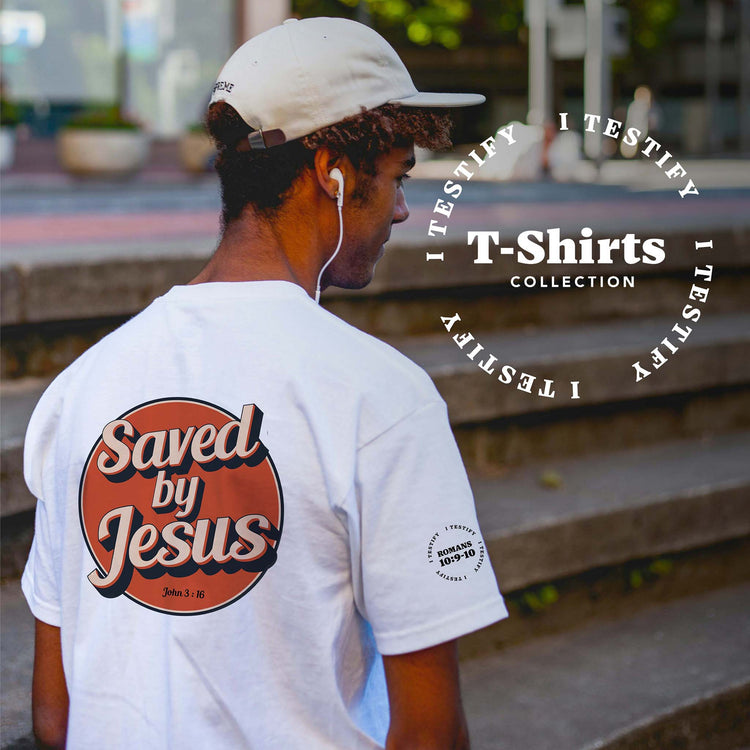 "I TESTIFY" Christian T-Shirt Collection