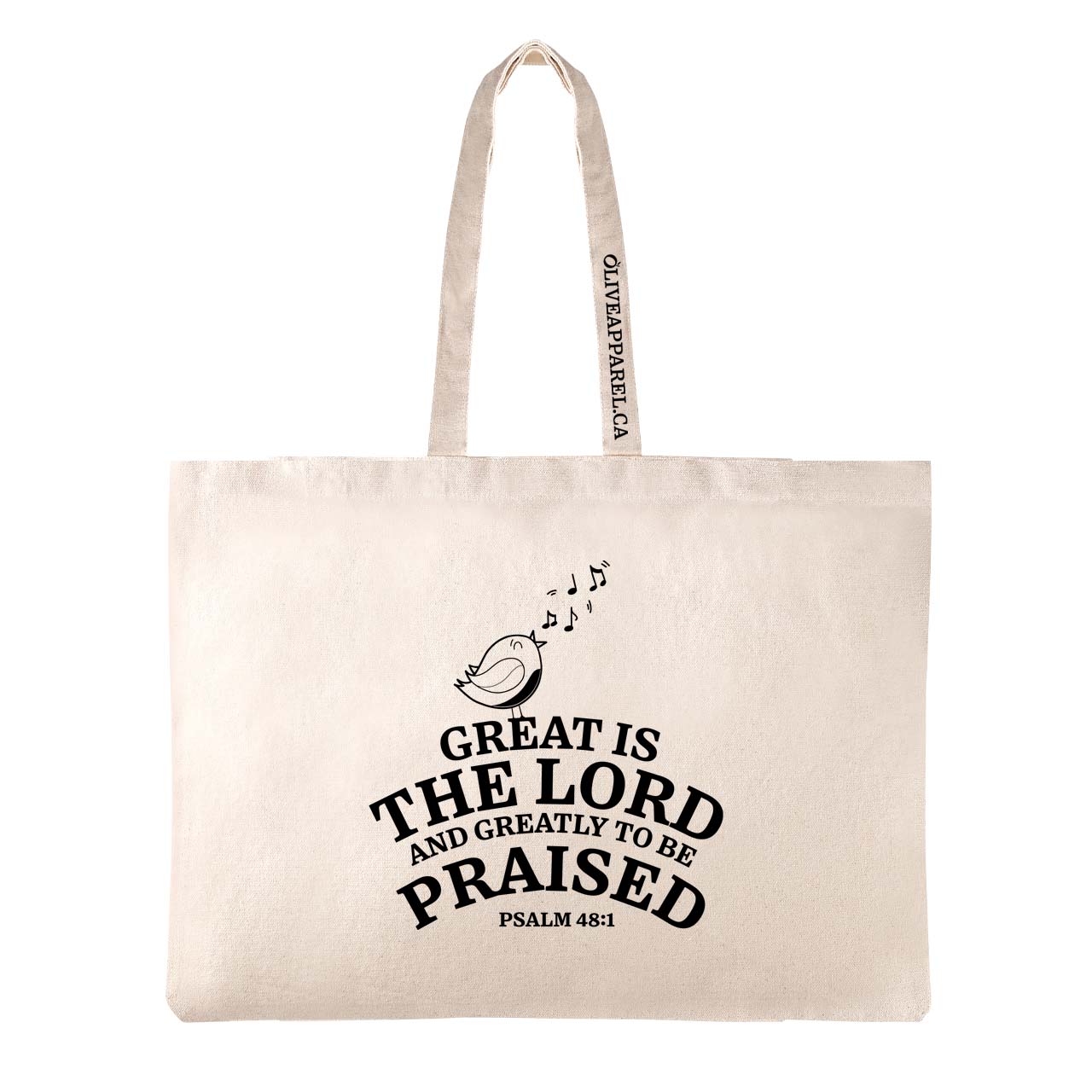 Great is the Lord" Tote Bag